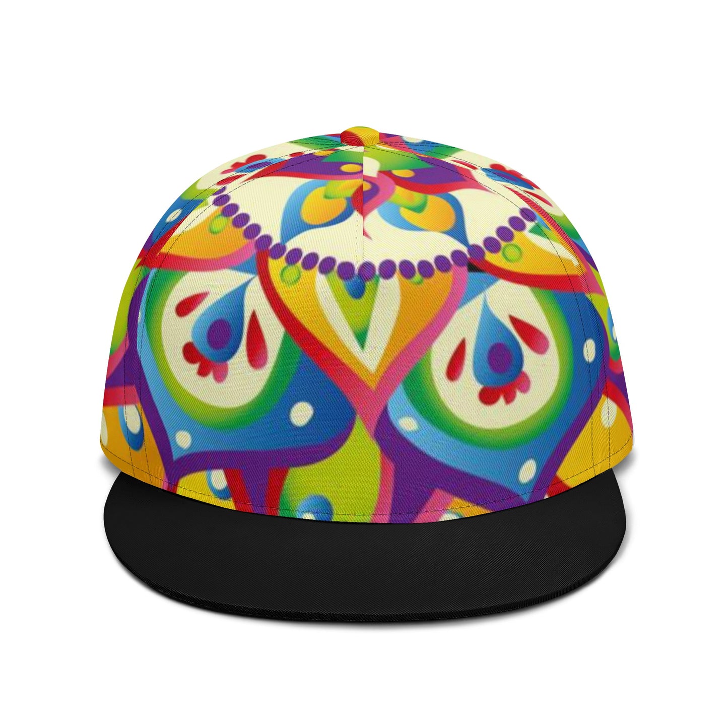 All Over Printing Hip-hop Caps