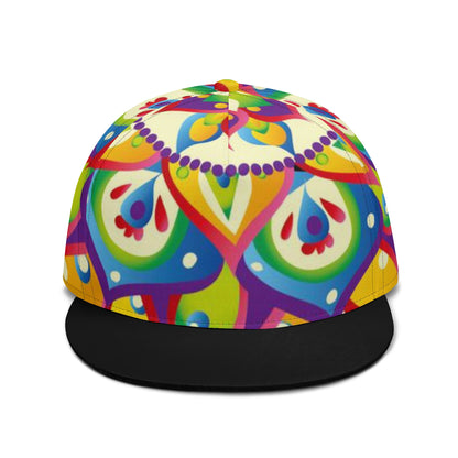 All Over Printing Hip-hop Caps