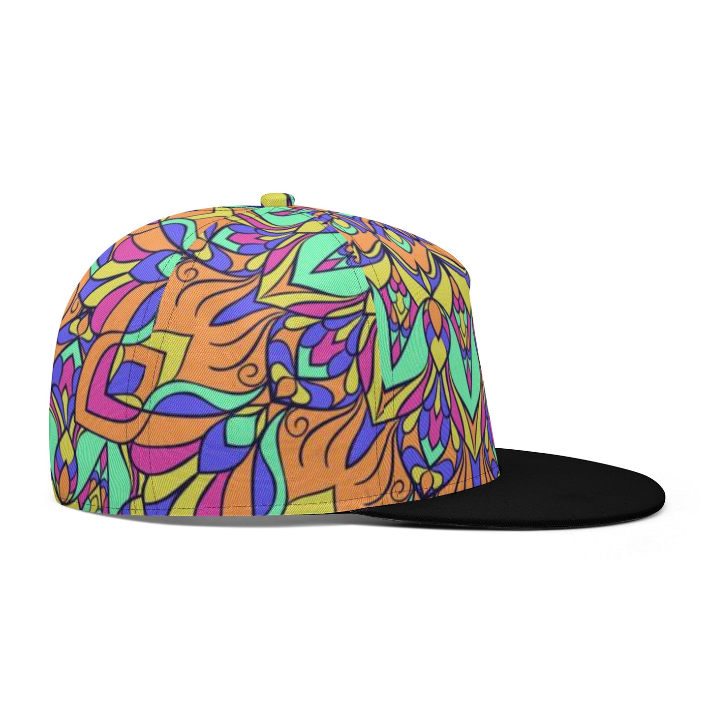 All Over Printing Hip-hop Caps