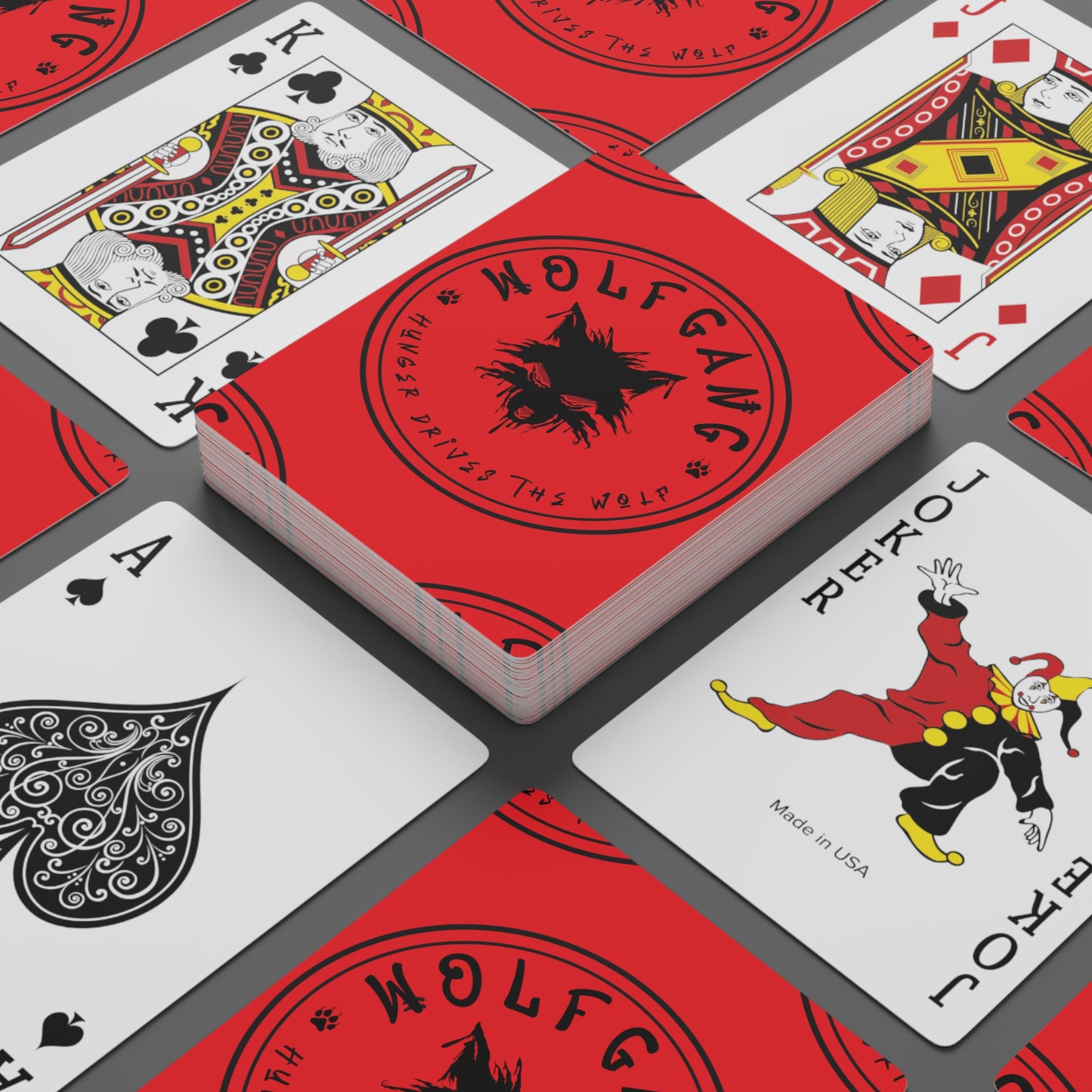 WOLFGANG Custom Poker Cards