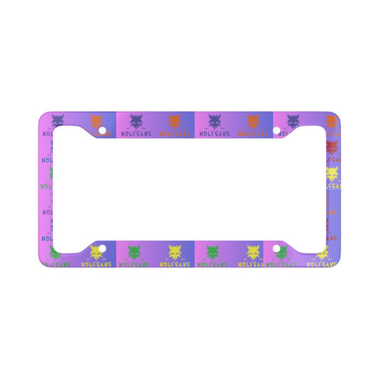 WOLFGANG License Plate Frame