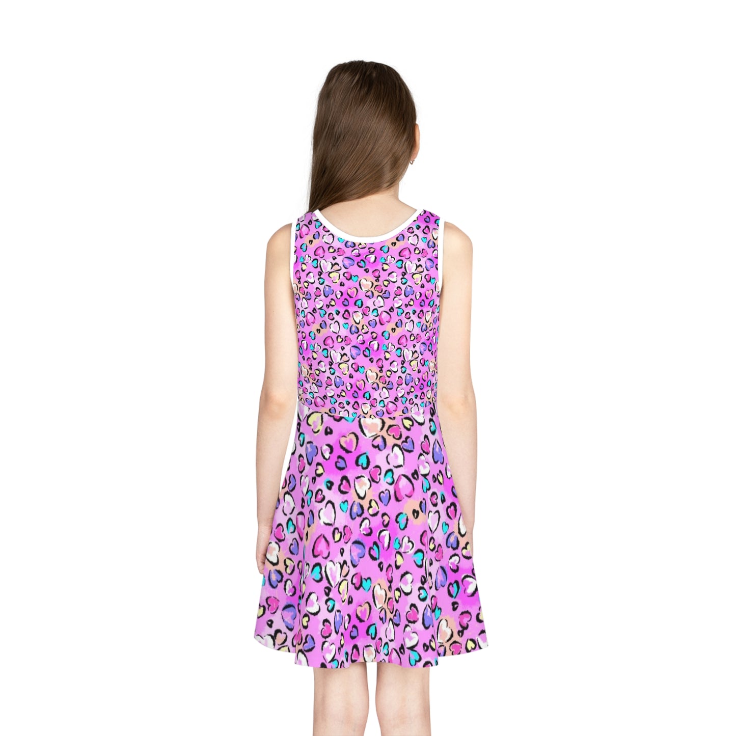 WOLFGANG Girls' Sleeveless (AOP) kids youth