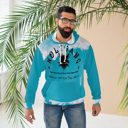 WOLFGANG Unisex Pullover Hoodie (AOP)