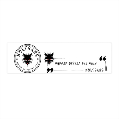 WOLFGANG Bumper Stickers