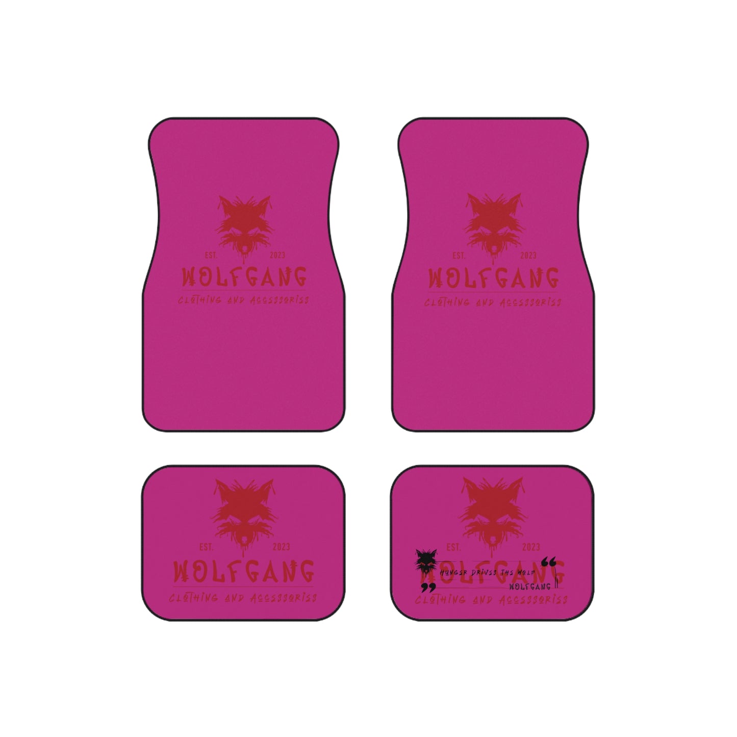 WOLFGANG Car Mats (Set of 4)