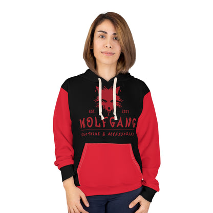 WOLFGANG Unisex Pullover Hoodie (AOP)