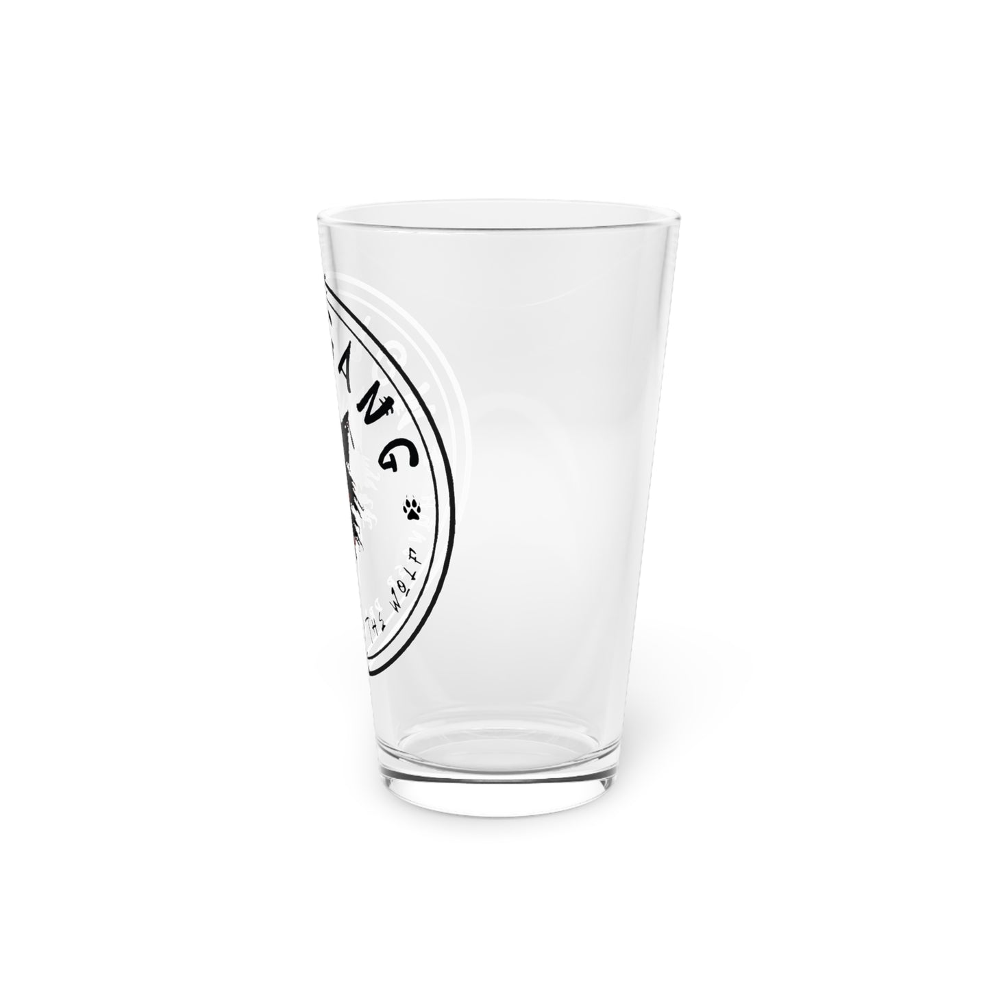 Wolfgang Pint Glass, 16oz