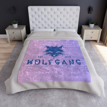 WOLFGANG Crushed Velvet Blanket