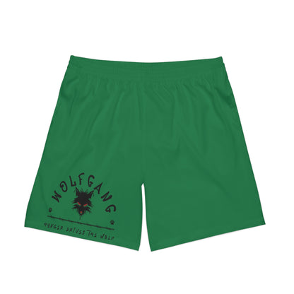 WOLFGANG Men's Elastic Beach Shorts (AOP)