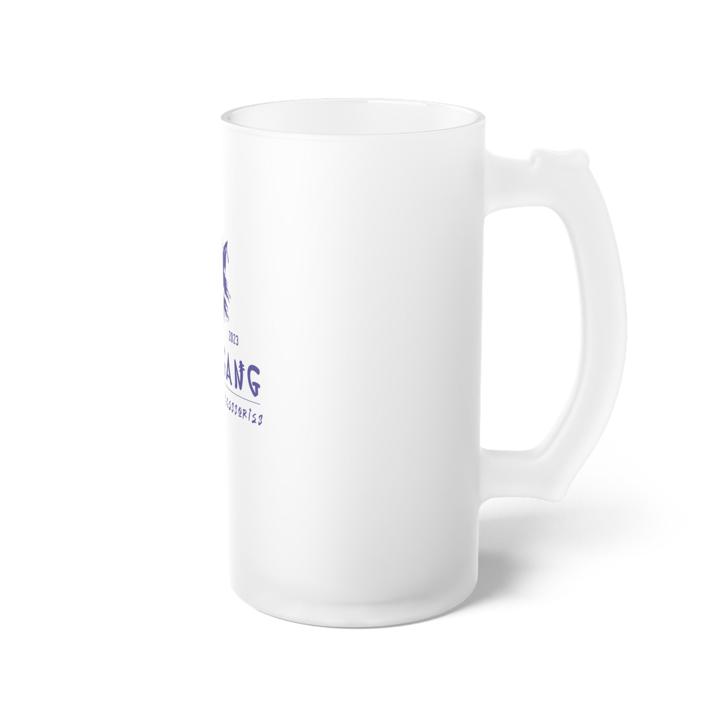 WOLFGANG Frosted Glass Beer Mug