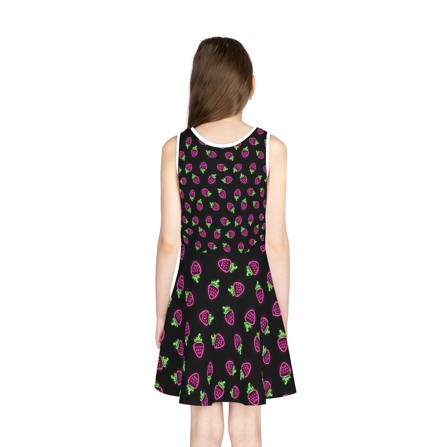 WOLFGANG Girls' Sleeveless (AOP) kids youth