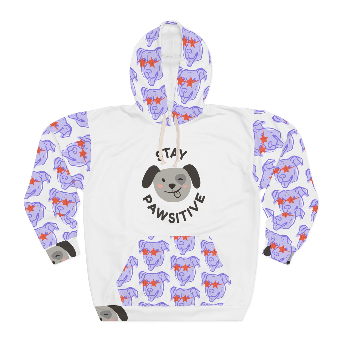 WOLFGANG Unisex Pullover Hoodie (AOP)