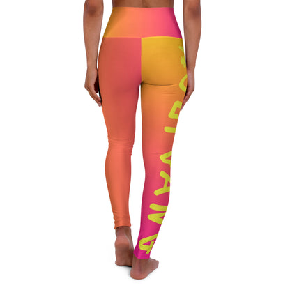 WOLFGANG High Waisted Yoga Leggings (AOP)