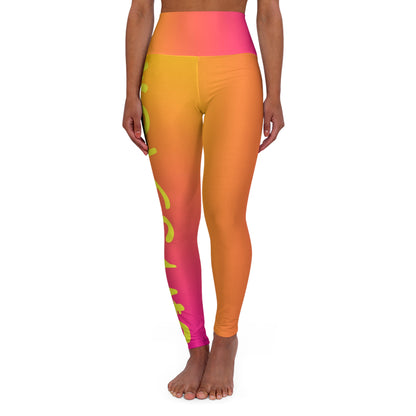 WOLFGANG High Waisted Yoga Leggings (AOP)