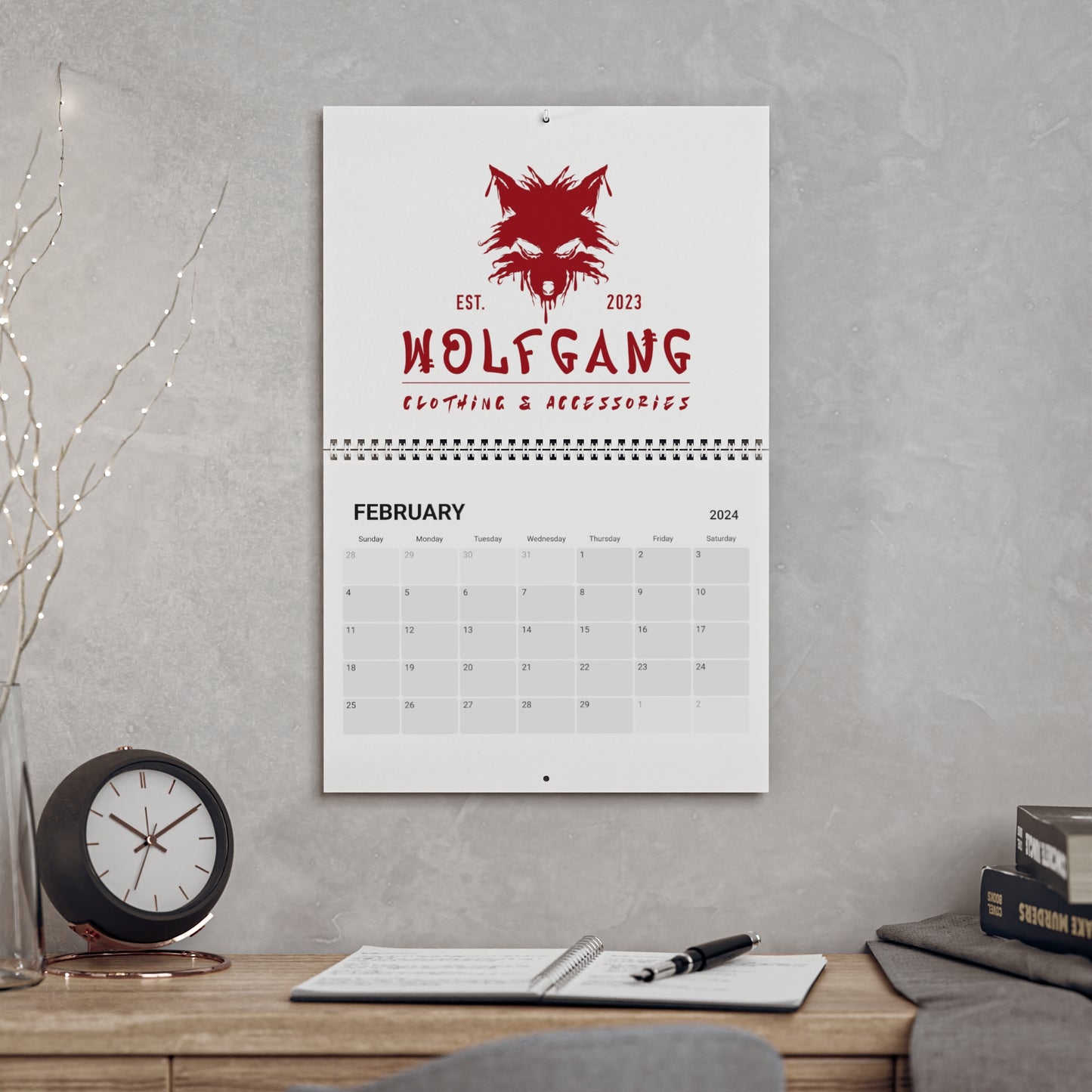 WOLFGANG Calendar (2024)