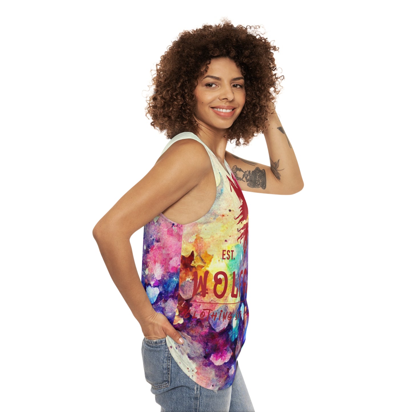 WOLFGANG Unisex Tank Top (AOP)