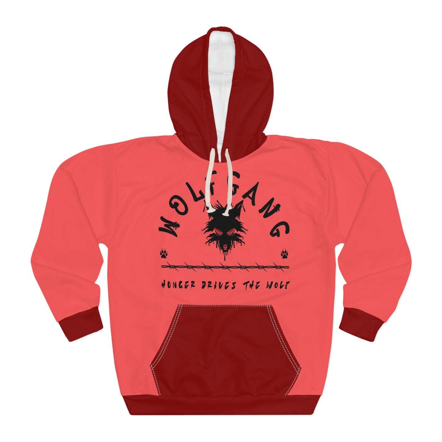 WOLFGANG Unisex Pullover Hoodie (AOP)