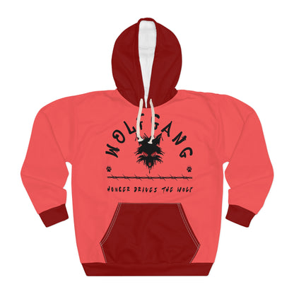 WOLFGANG Unisex Pullover Hoodie (AOP)