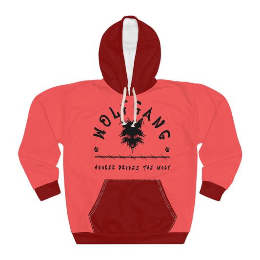 WOLFGANG Unisex Pullover Hoodie (AOP)