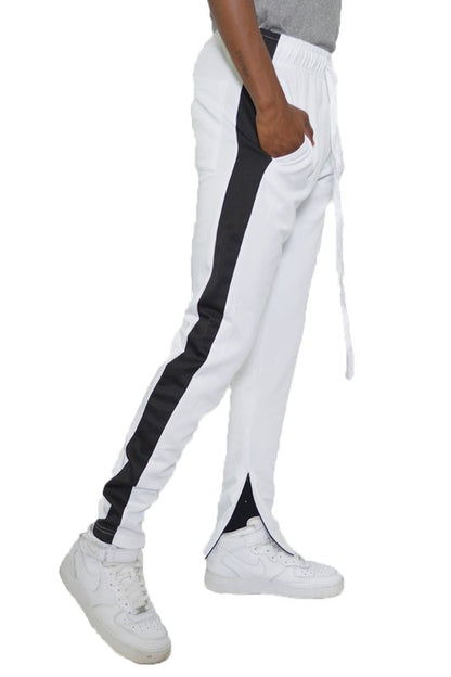 Slim Fit Single Stripe Track Pant