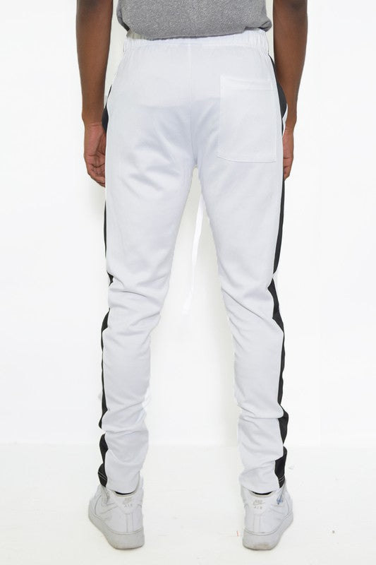 Slim Fit Single Stripe Track Pant