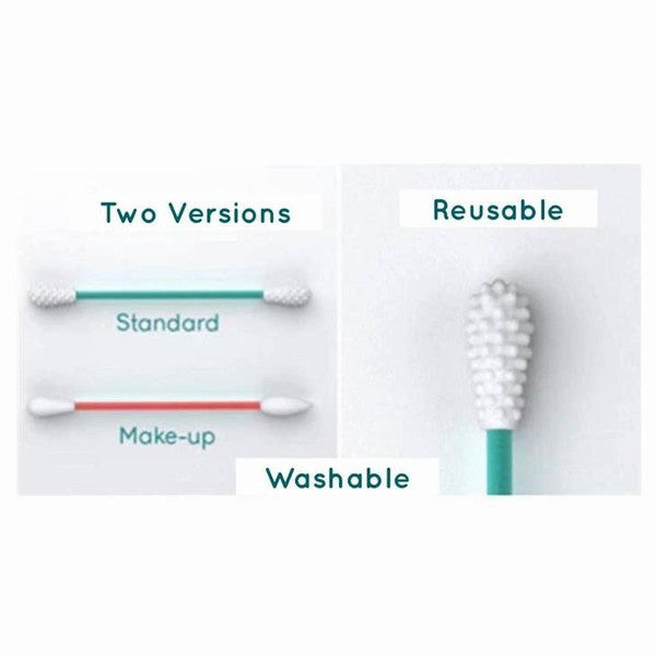 Reusable Silicone Cotton Swabs