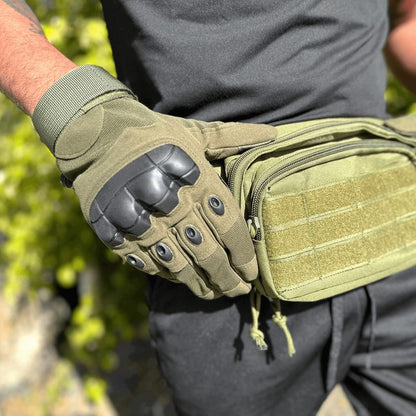 Airsoft Gloves w Touchscreen Fingertip