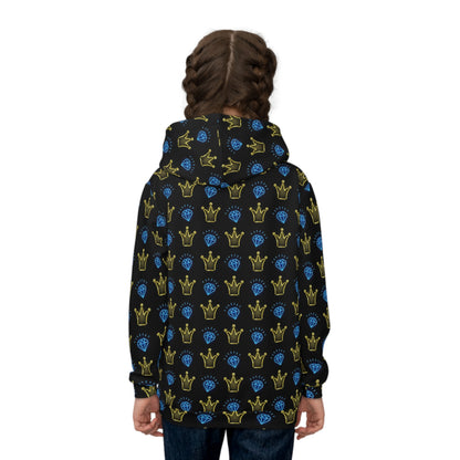 WOLFGANG Children's Hoodie (AOP)