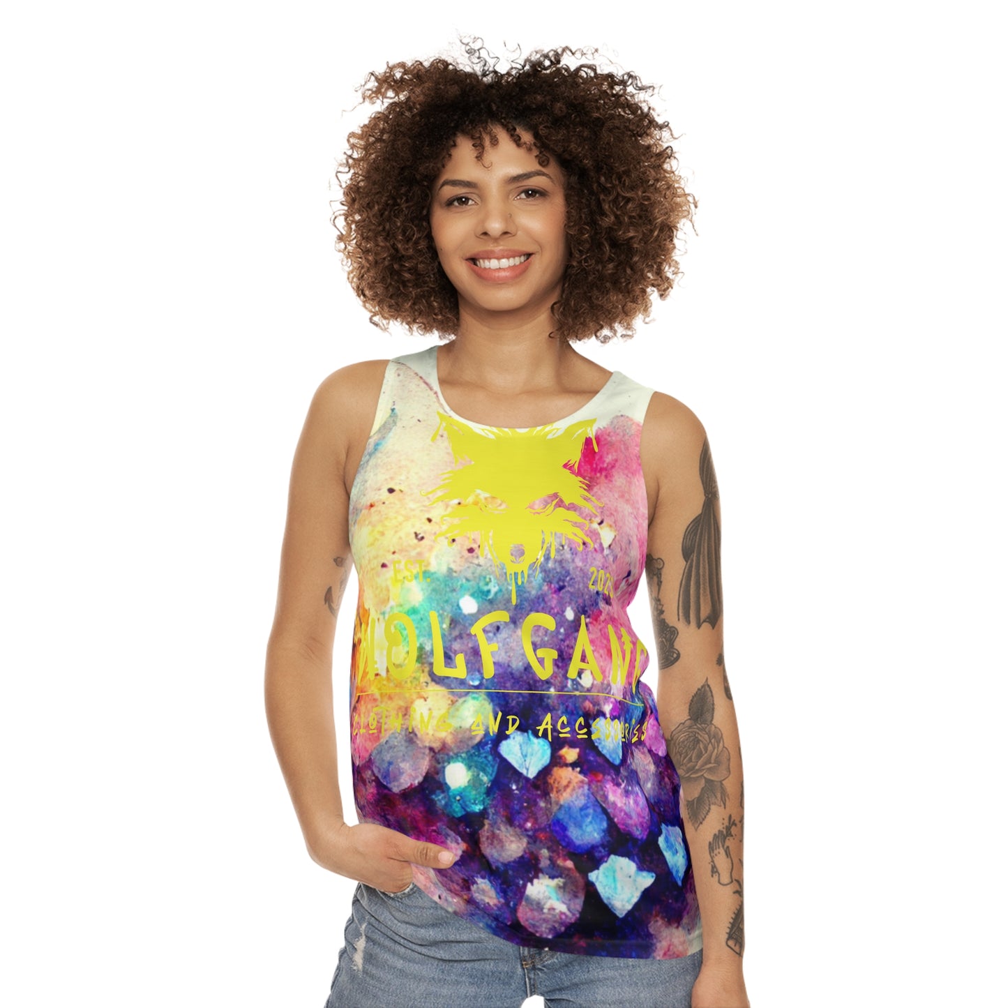 WOLFGANG Unisex Tank Top (AOP)