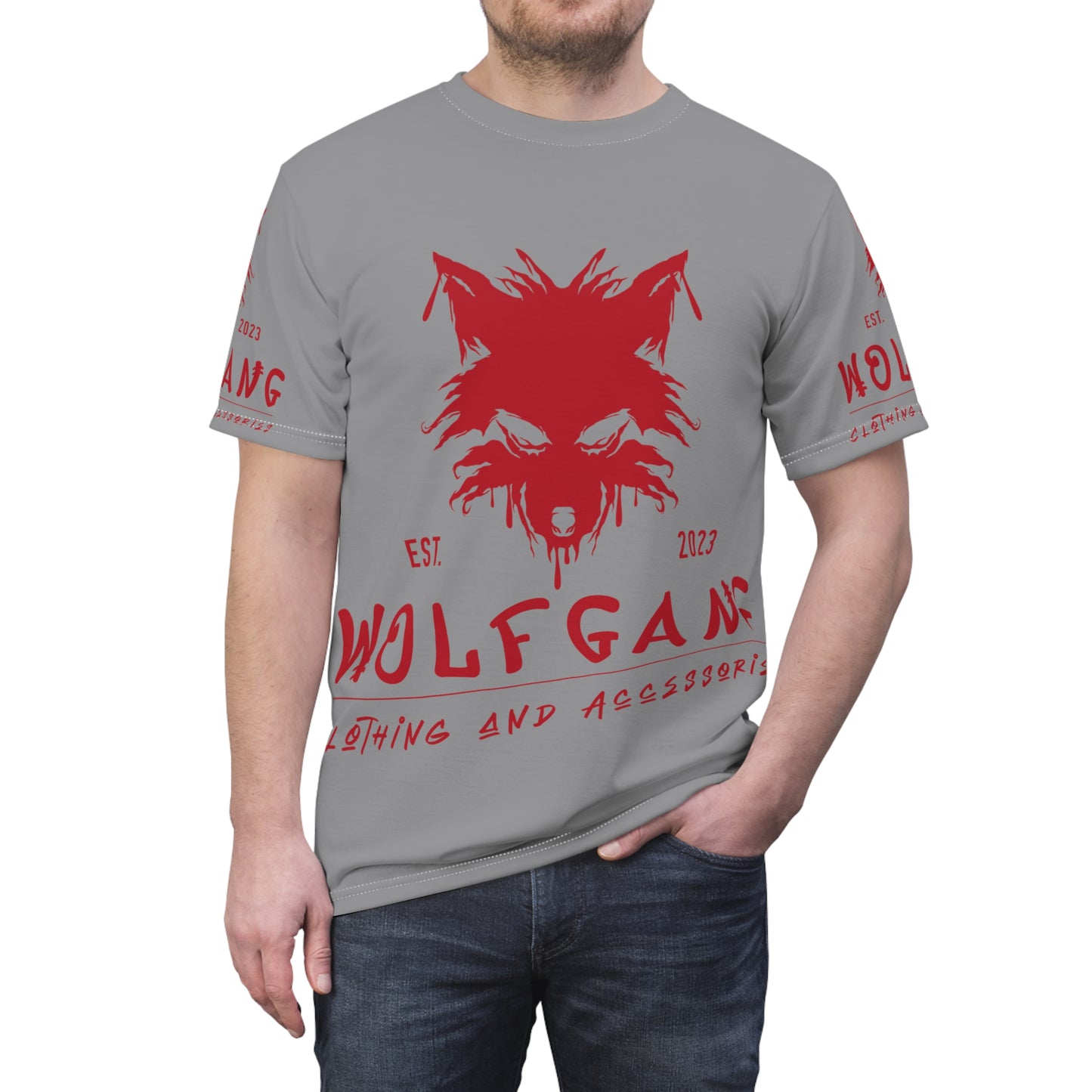 WOLFGANG Unisex Cut & Sew Tee (AOP)