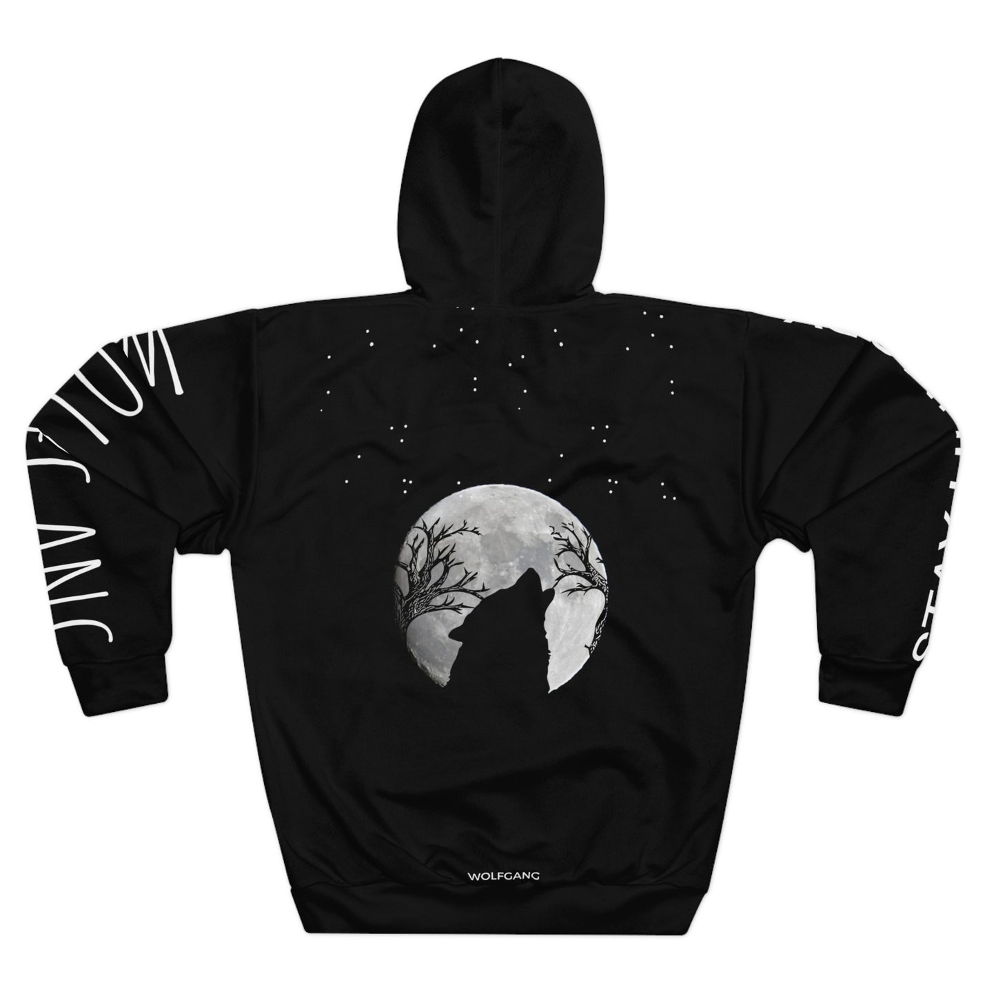 WOLFGANG Unisex Pullover Hoodie (AOP)