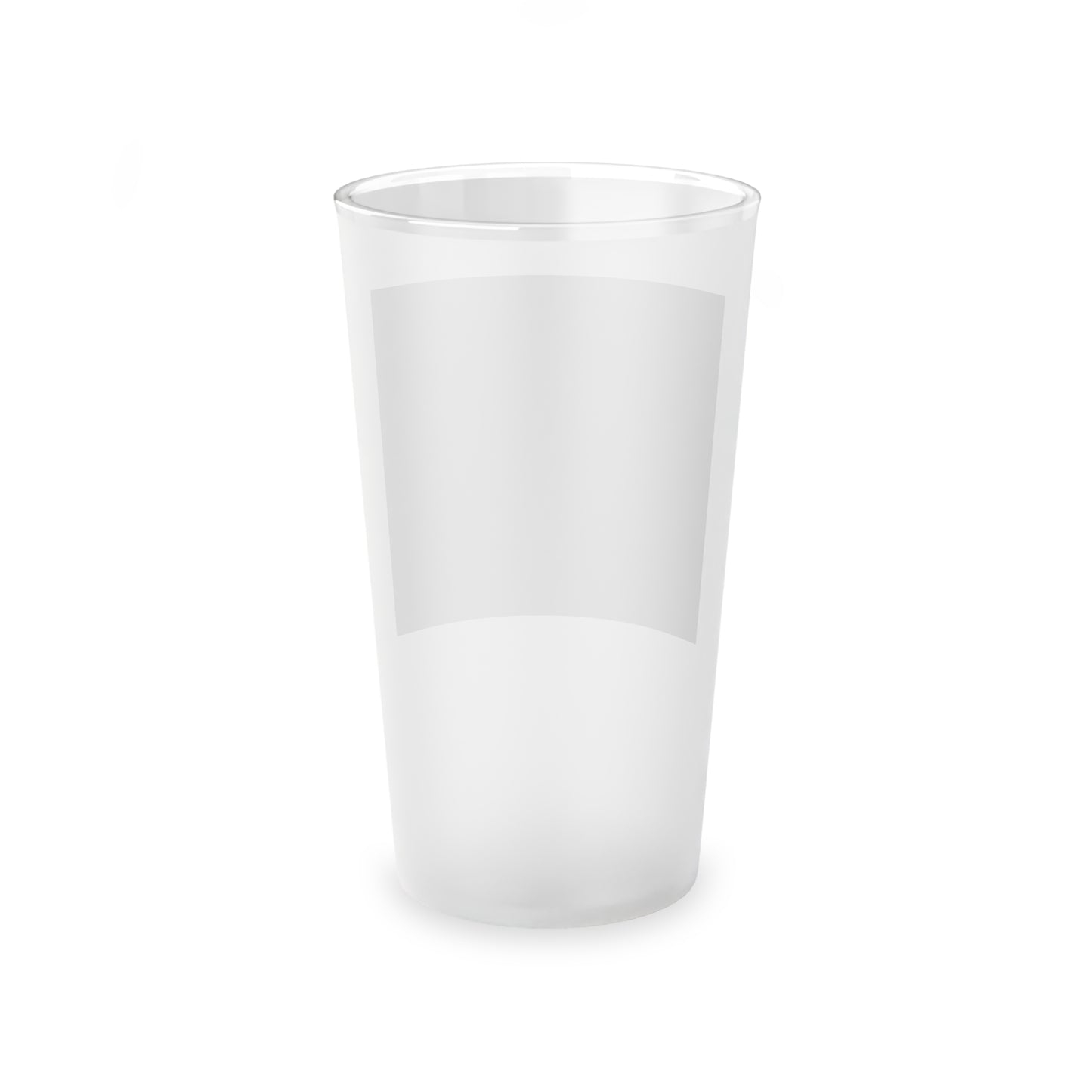 WOLFGANG Frosted Pint Glass, 16oz