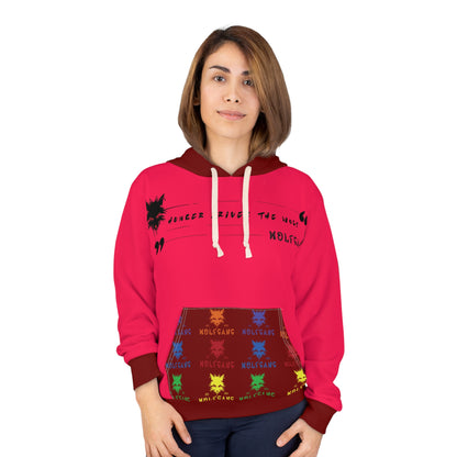 WOLFGANG Unisex Pullover Hoodie (AOP)