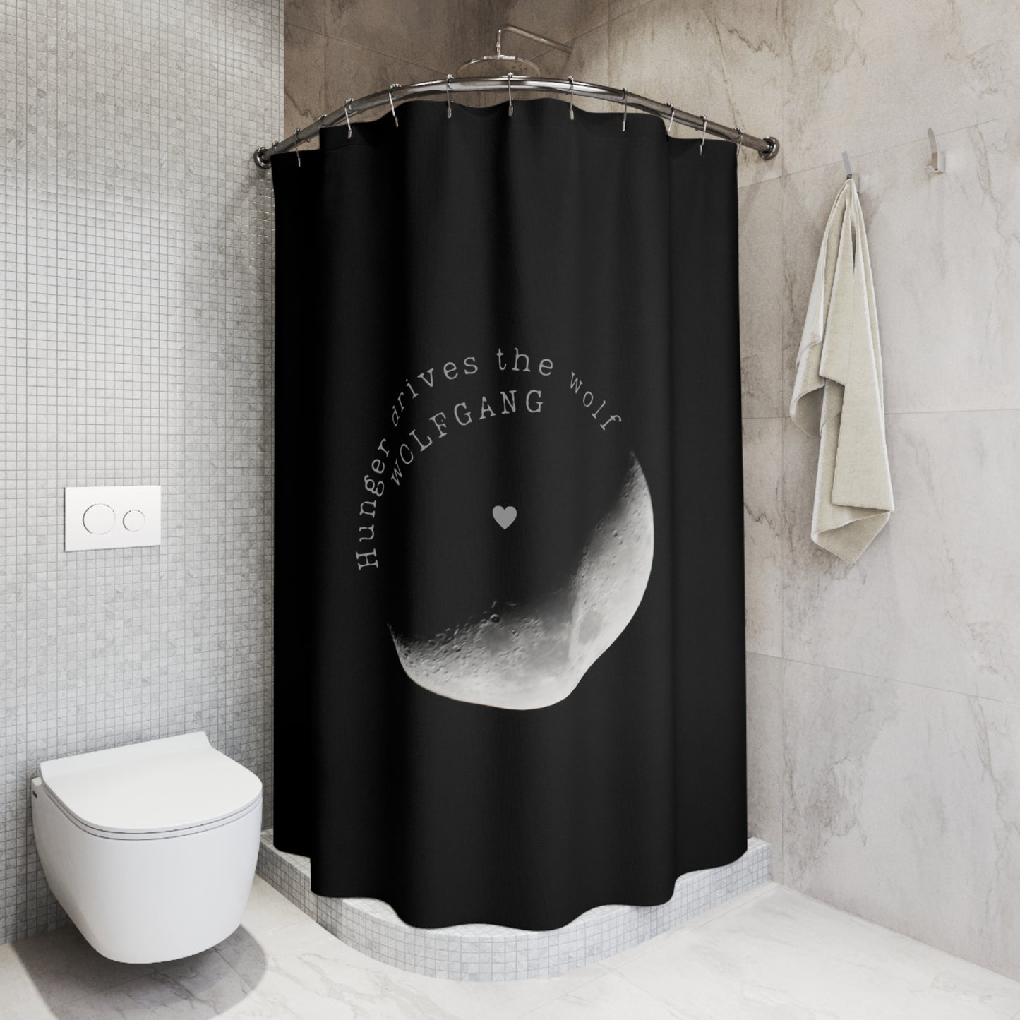 WOLFGANG Polyester Shower Curtain