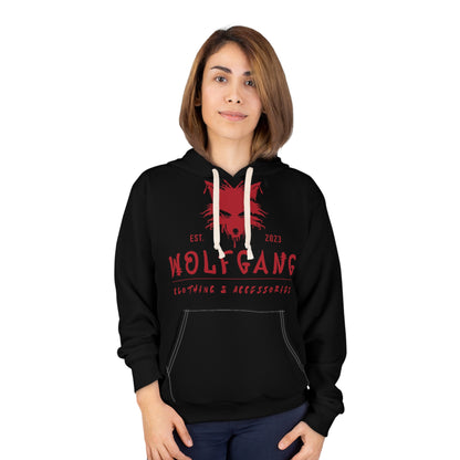 WOLFGANG Unisex Pullover Hoodie (AOP)