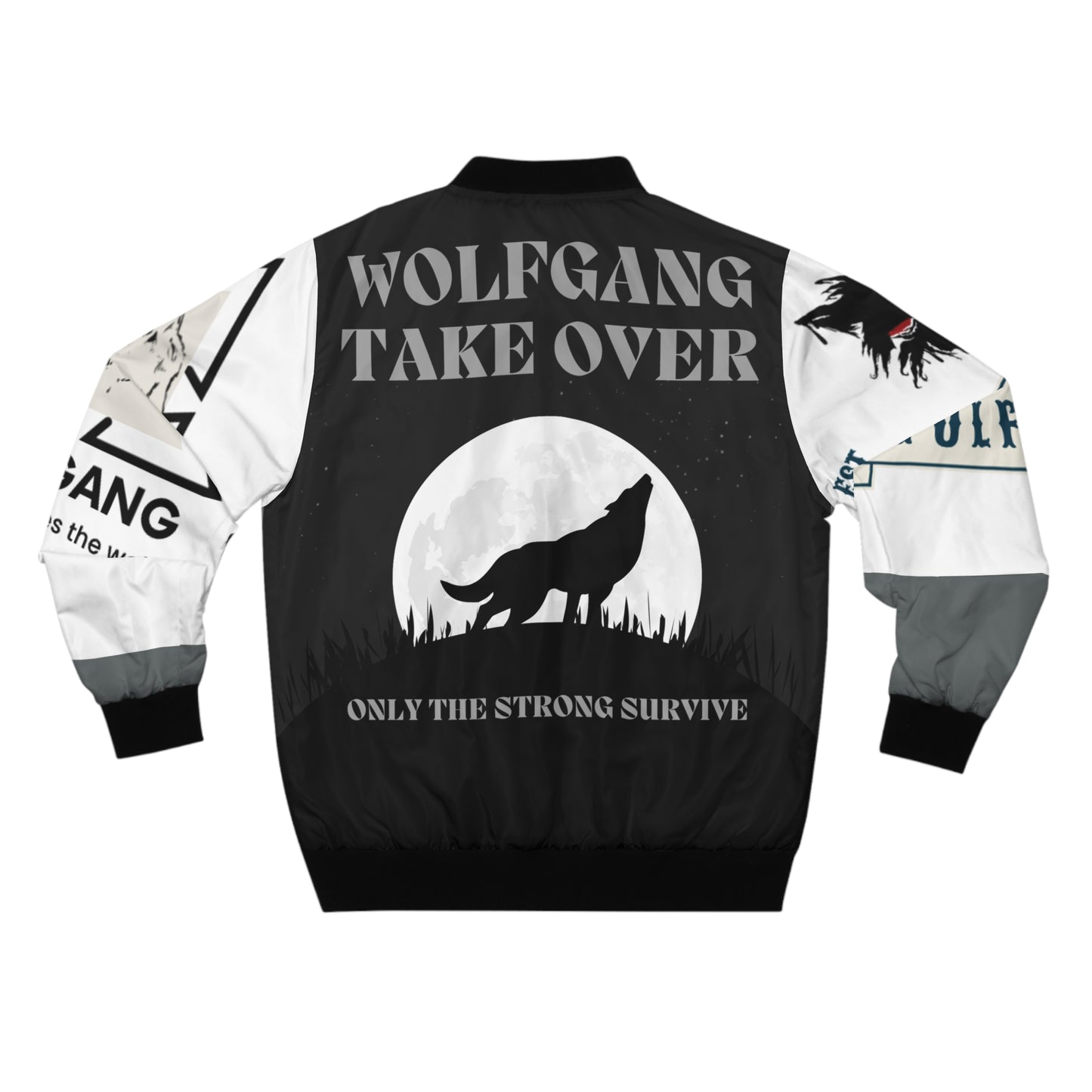 WOLFGANG Men's Bomber Jacket (AOP)