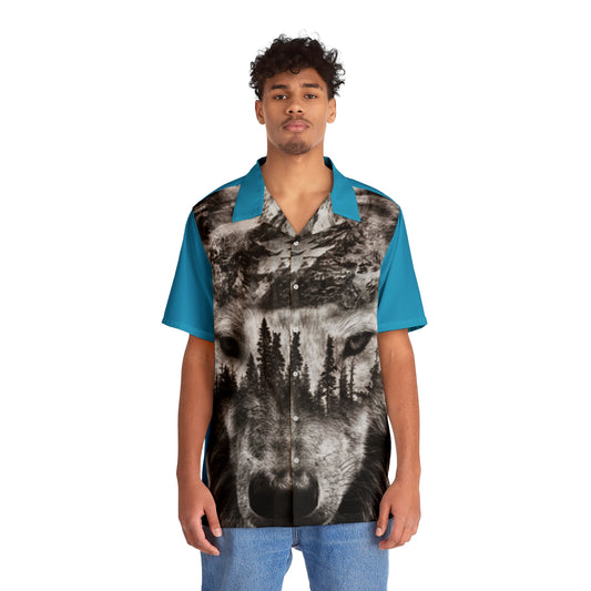 WOLFGANG Men's Hawaiian Shirt (AOP)