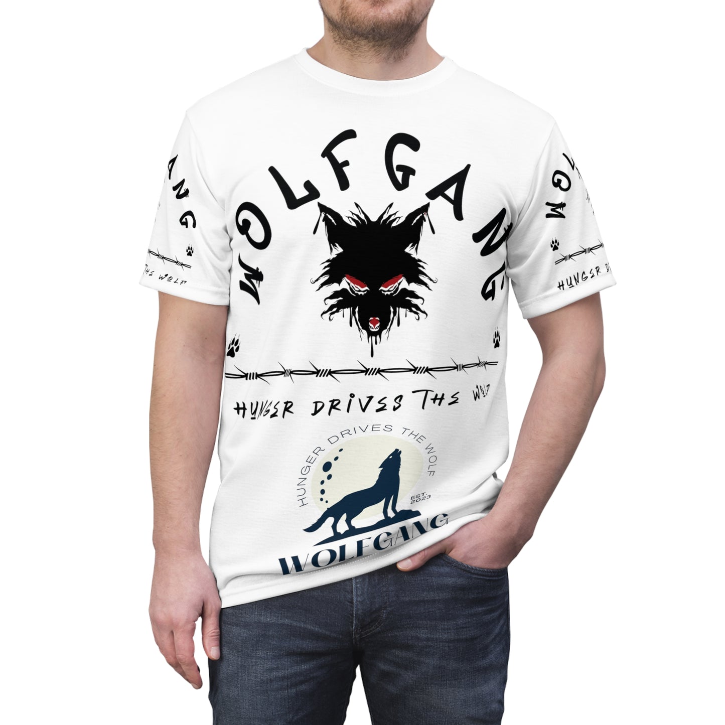 WOLFGANG Unisex Cut & Sew Tee (AOP)