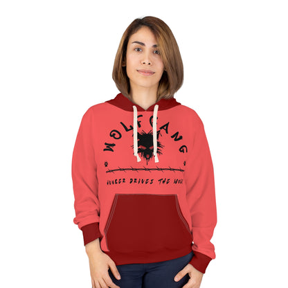 WOLFGANG Unisex Pullover Hoodie (AOP)