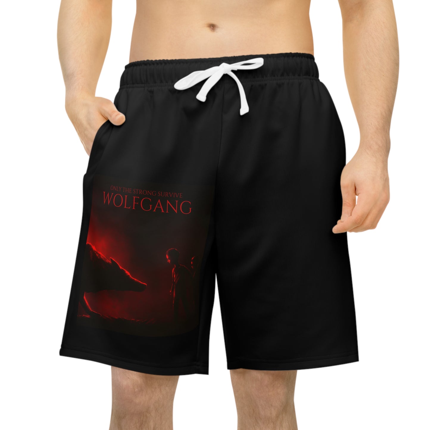 WOLFGANG Athletic Long Shorts (AOP)