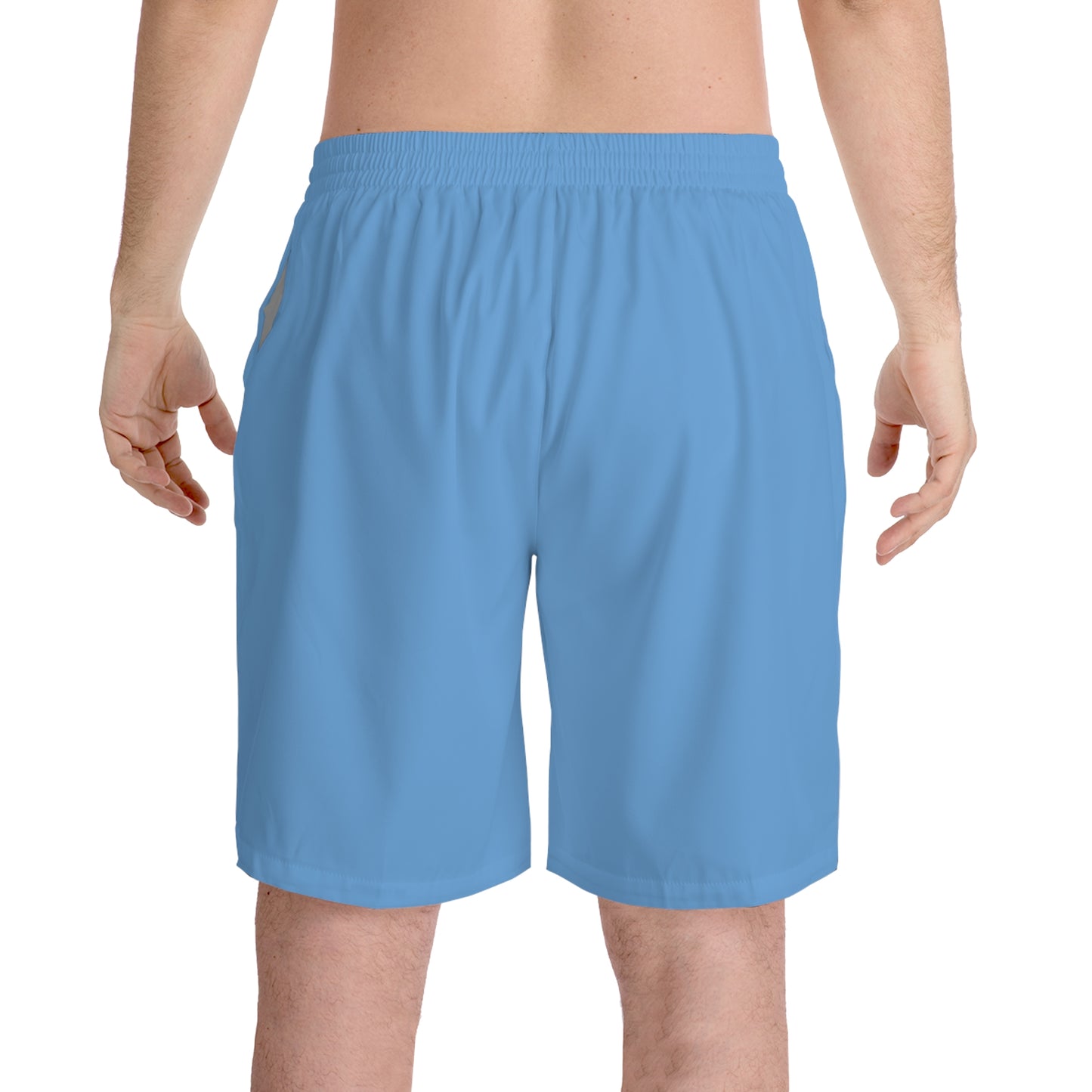 WOLFGANG Men's Elastic Beach Shorts (AOP)