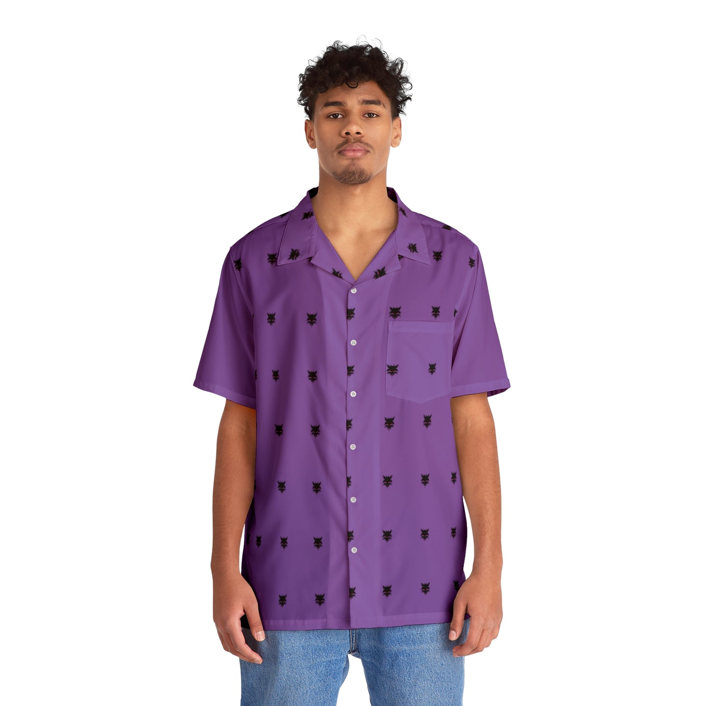 WOLFGANG Men's Hawaiian Shirt (AOP)