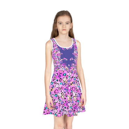 WOLFGANG Girls' Sleeveless (AOP) kids youth