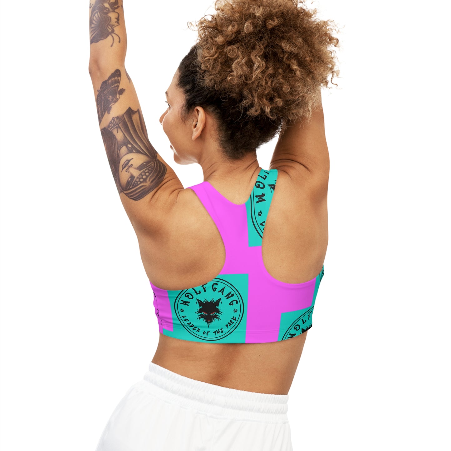 WOLFGANG Seamless Sports Bra (AOP)