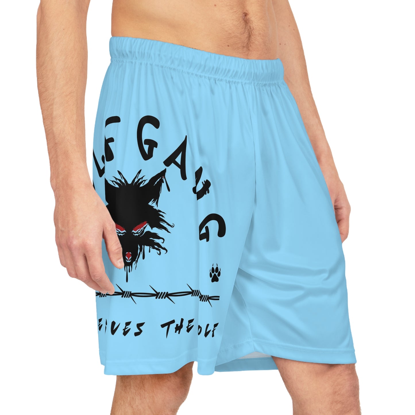 WOLFGANG Basketball Shorts (AOP)