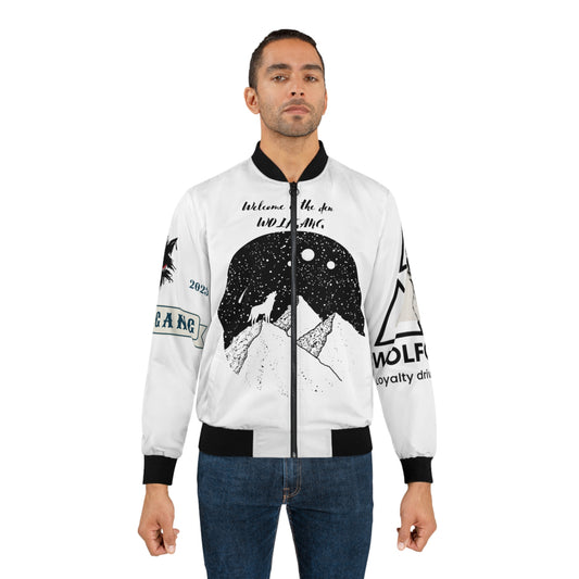 WOLFGANG Men's Bomber Jacket (AOP)