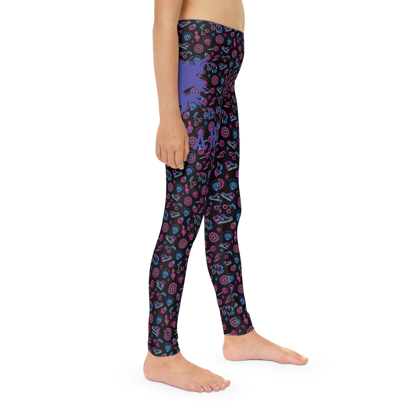 WOLFGANG Youth Full-Length Leggings (AOP)