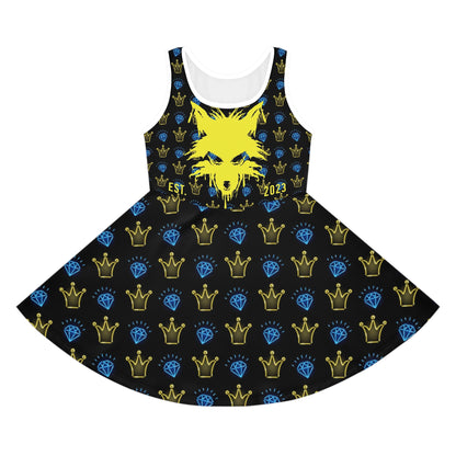 WOLFGANG Girls' Sleeveless (AOP) kids youth