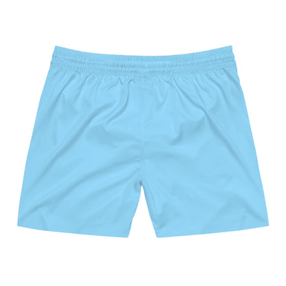 WOLFGANG Men's Mid-Length Swim Shorts (AOP)