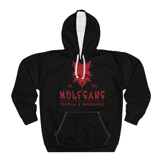 WOLFGANG Unisex Pullover Hoodie (AOP)